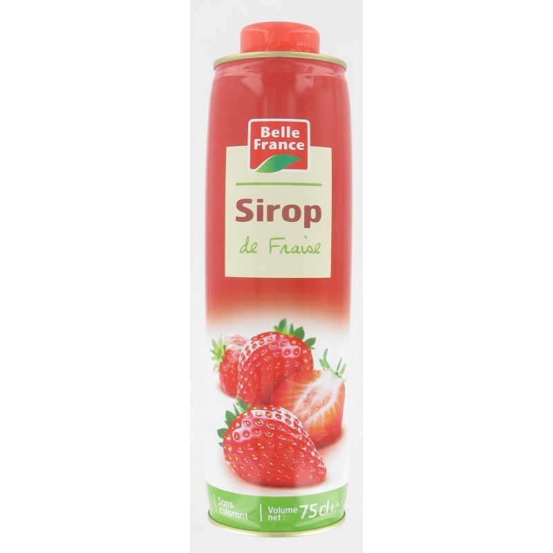 Sirop de fraise - Sirop Shop