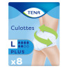 TENA CULOTTE + LARGE X8