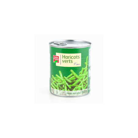 HARICOTS VERTS FINS MANGE TOUT 800G BELLE FRANCE