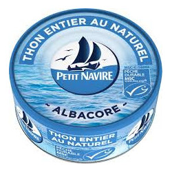 THON NATURE PETIT NAVIRE 160G