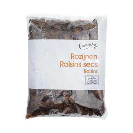 RAISINS SECS 500G - EVERYDAY