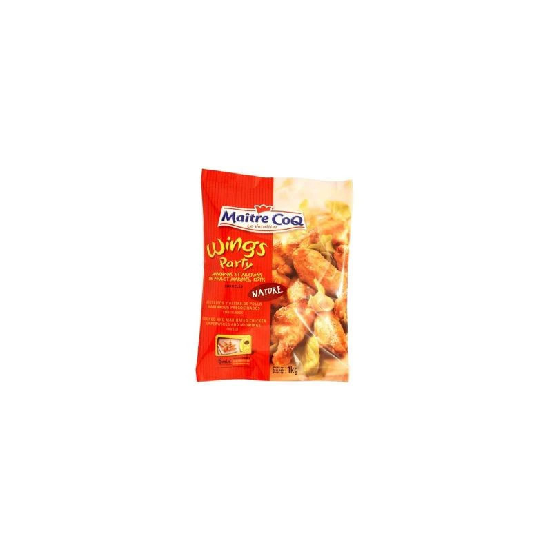 Wings poulet nature 1KG