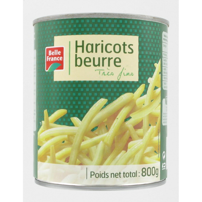 HARICOT BEURRE TF 800G  BF