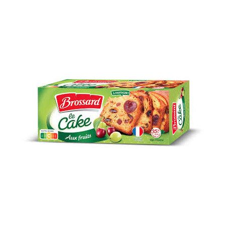 CAKES AUX FRUITS 300G BROSSARD