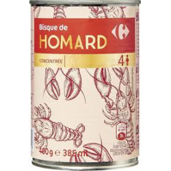 BISQUE HOMARD 400G