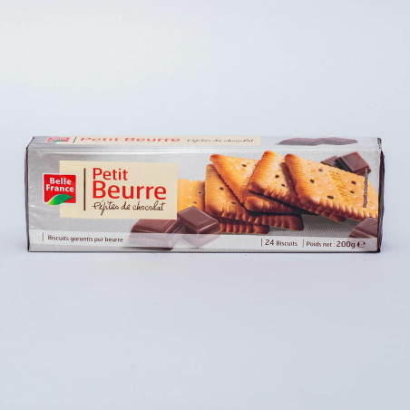PETIT BEURRE PEPITE CHOCO 200G BF