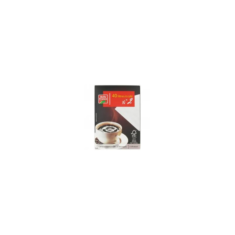 FILTRE CAFE N2 X40 - BF