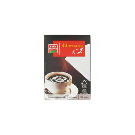FILTRE CAFE N2 X40 - BF