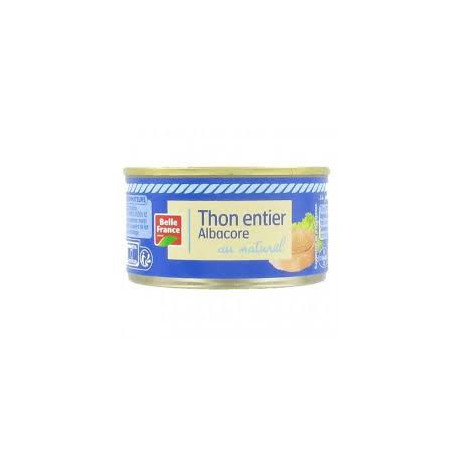 THON ENTIER ALBACORE AU NATUREL 133G