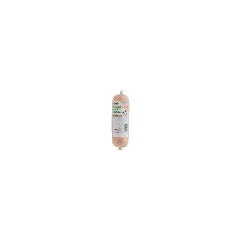 SAUCISSON AIL BLANC 400g