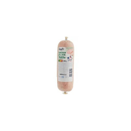 SAUCISSON AIL BLANC 400g
