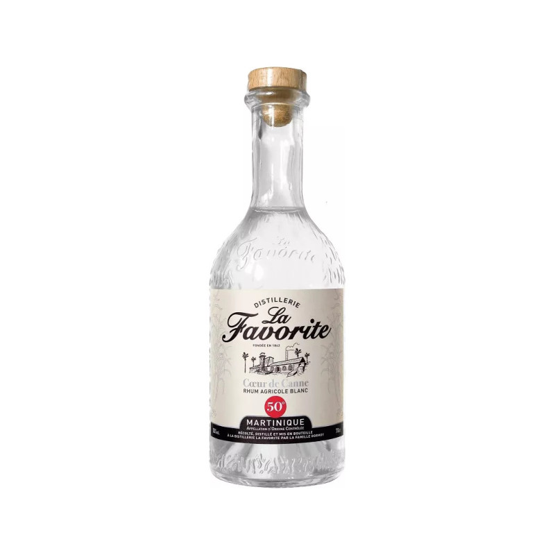 Rhum blanc 50° coeur de canne 70cl