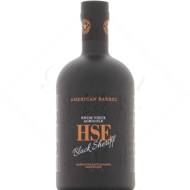 RHUM VIEUX BLACK SHERIFF 40 ° 1 L