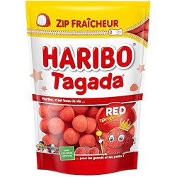 FRAISE TAGADA S FRAICHEUR ZIP 220G HARIBO