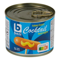 BONI SAUCISSES COCKTAIL 200G