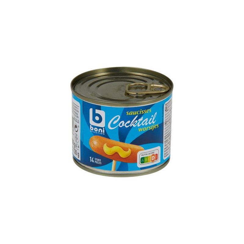 BONI SAUCISSES COCKTAIL 200G