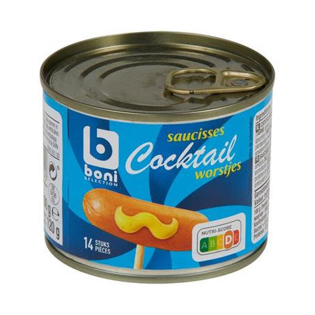 BONI SAUCISSES COCKTAIL 200G