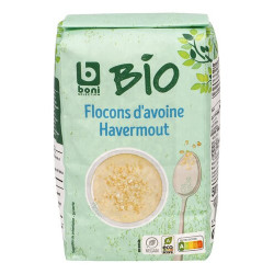 FLOCONS D'AVOINE BIO 500G - BONI