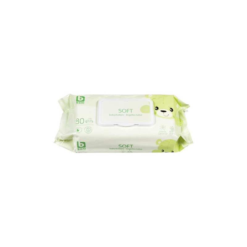 BONI lingettes bebe Soft 80pc