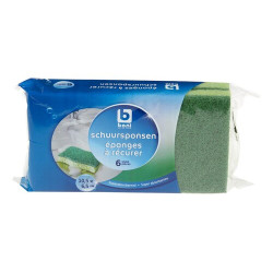 BONI eponges a recurer vert 6pc