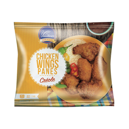WINGS DE POULET CRÉOLE SHT 1 KG