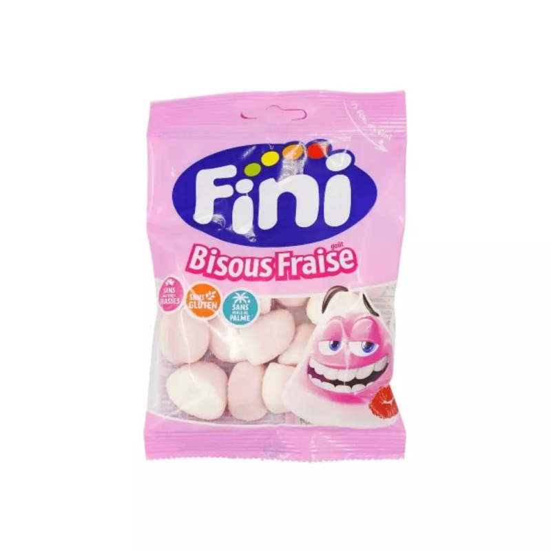 FINI BISOUS FRAISE 100G