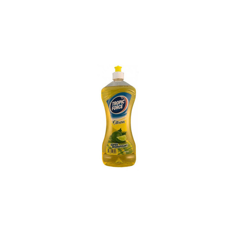 LIQUIDE VAISSELLE CITRON 750ML - TROPIC FORCE