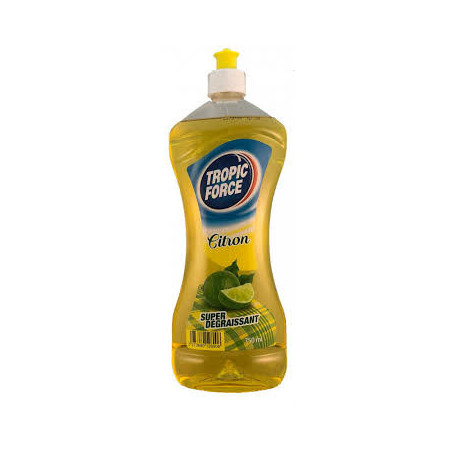 LIQUIDE VAISSELLE CITRON 750ML - TROPIC FORCE