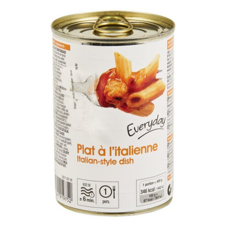EVERYDAY PATES A L'ITALIENNE 400G