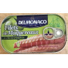 FILETS MAQUERAUX HUILE OLIVE 125G - DEL MONACO