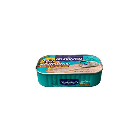 FILET SARDINE TOURNESOL 125G - DMONACO