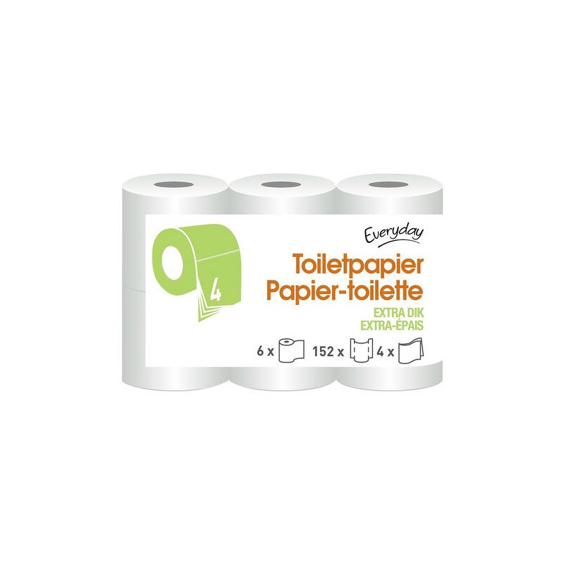 EVERYDAY PAPIER TOILETTE 4 EP 6 RLX