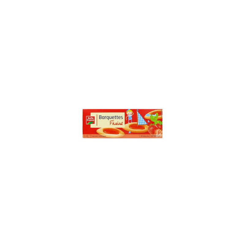 BARQUETTE PULPE DE FRAISE  120G BF