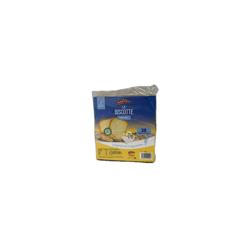 Biscotte 30T S/SEL 225 G