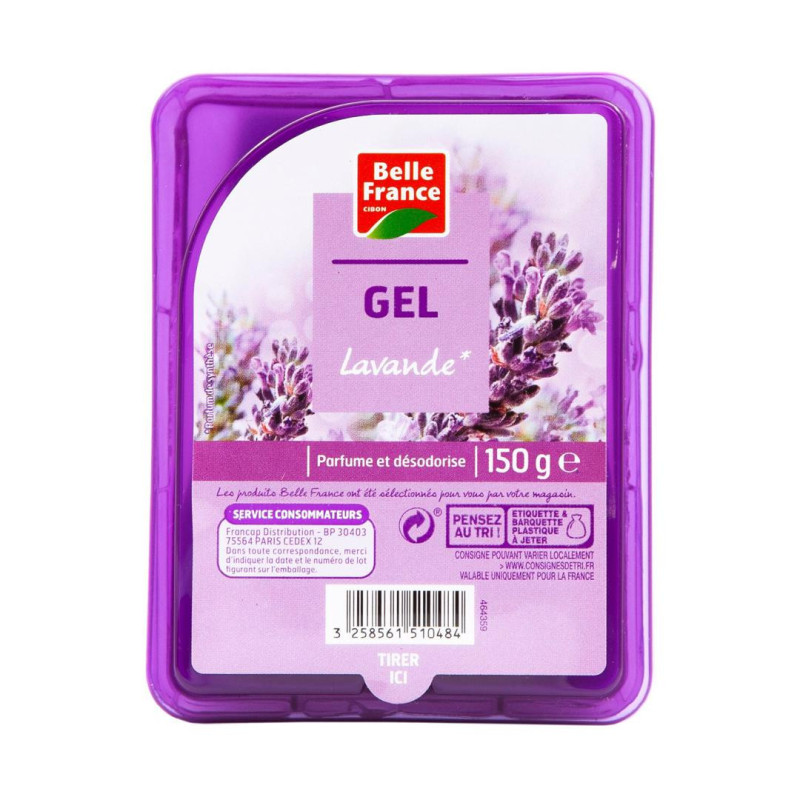 BAQ 150G GEL DESODORISANT LAVANDE BELLE FRANCE