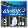 SERVIETTE MAXI NIGHT T3 x16 ALWAYS