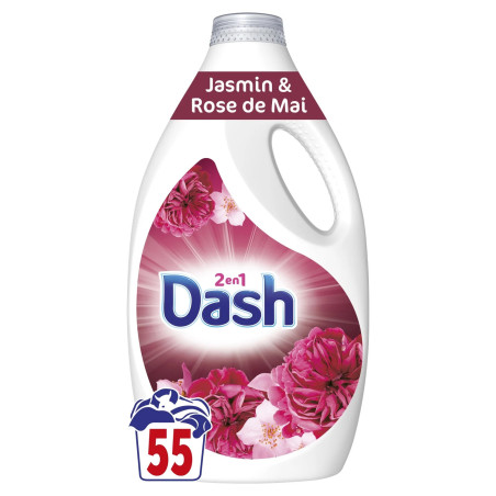 DASH LIQUIDE 55D 2.475L JASMIN ROSE DE MAI