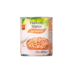 HARICOTS BLANCS AU NATUREL 800G BF