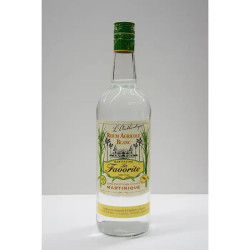 RHUM BLANC AUTHENTIQUE 1L 50D - LA FAVORITE
