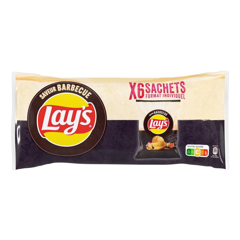 LAYS MULTIPACK BBQ 6X27G