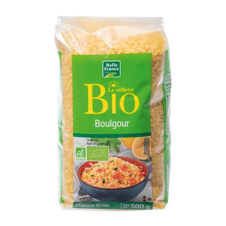 SACHET BOULGOUR BIO 500G BELLE FRANCE