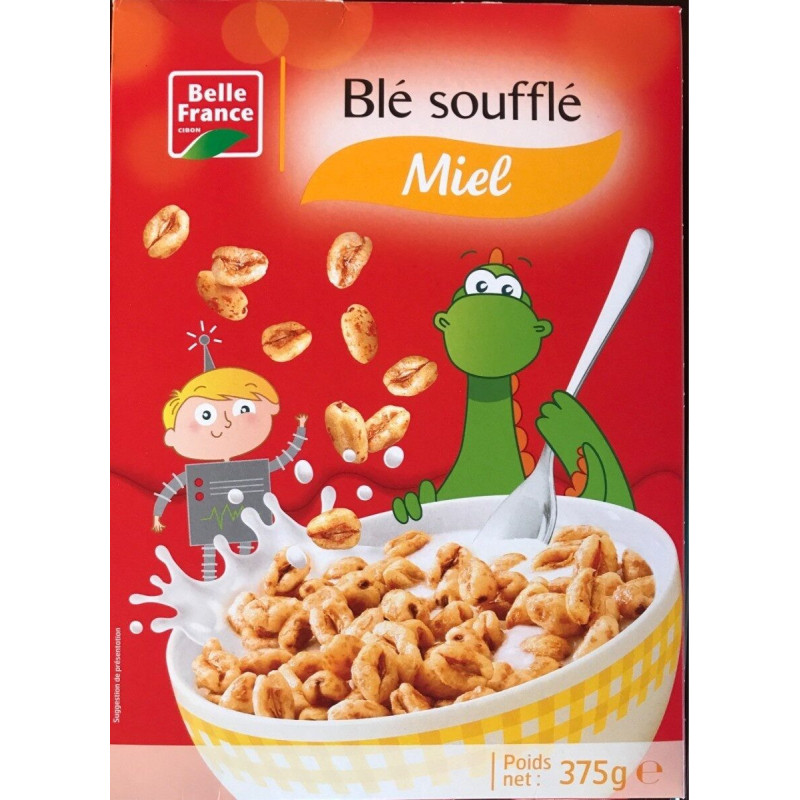 BLE SOUFFLE AU MIEL 375G BELLE FRANCE
