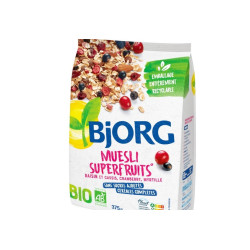 MUESLI SUPERFRUITS BIO 375G BJORG