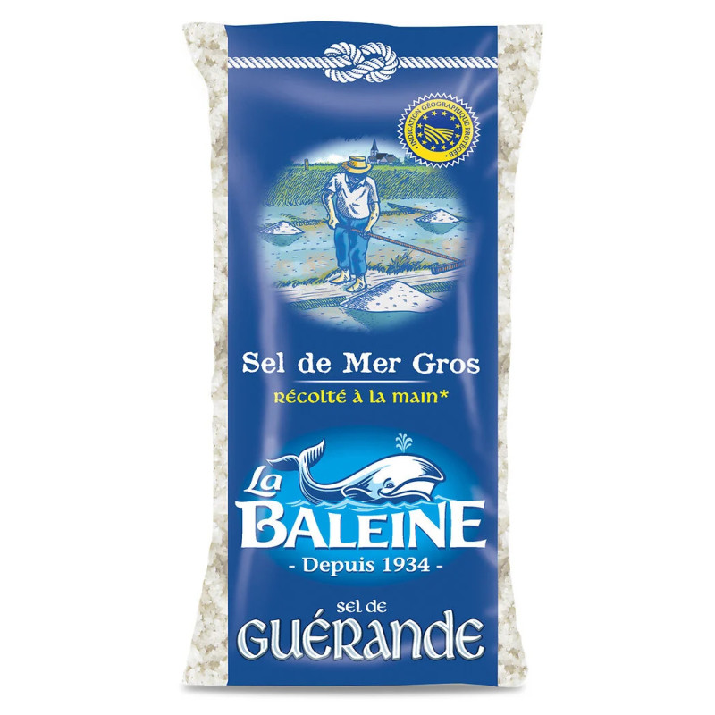 SEL GROS DE GUERANDE 800G LA BALEINE