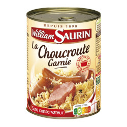 CHOUCROUTE GARNIE FIN GOURMET 800G WSAURIN