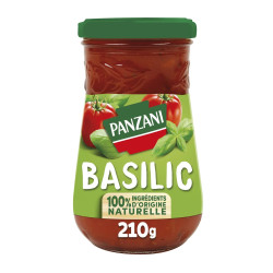 SAUCE TOMATE BASILIC 210G - PANZANI