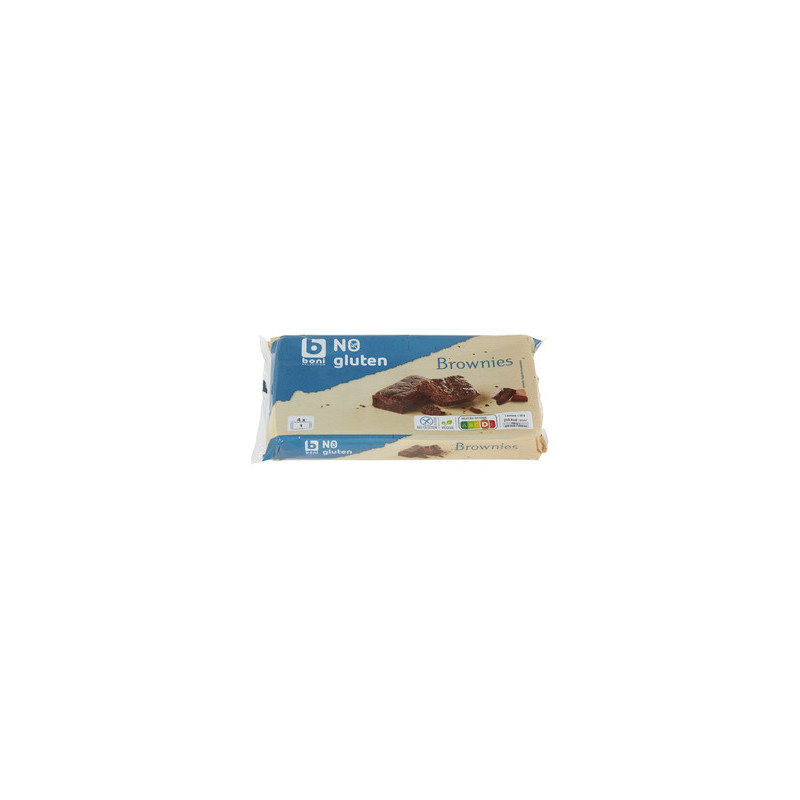 BONI brownies sans gluten 4x50g