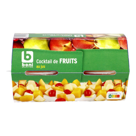 BONI Cocktail de fruits Jus 4x120G