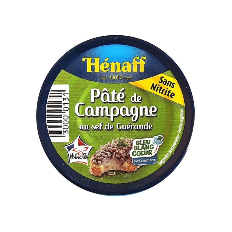 HENAFF PATE DE CAMPAGNE 78G
