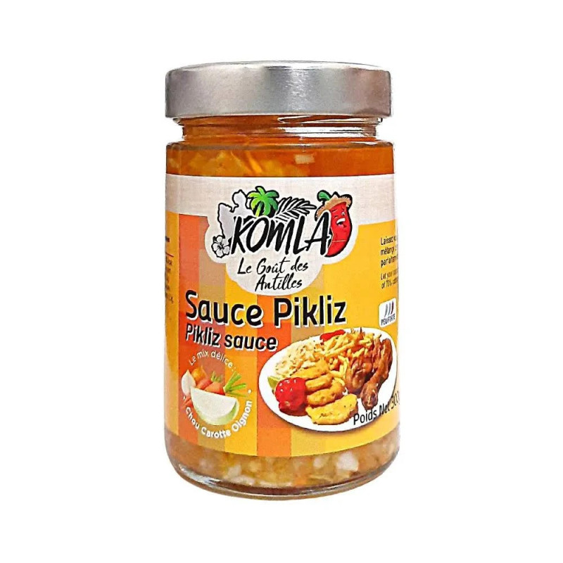 SAUCE PIKLIZ 300 GR KOMLA